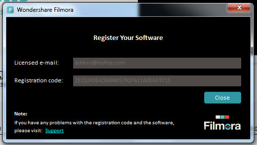 Free Activation Code For Filmora