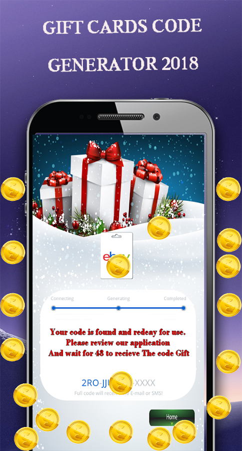 Android gift card code generator free download for mac